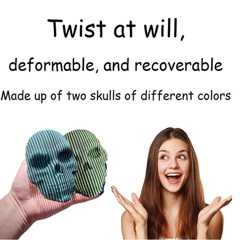 3D Printing Yourself - Visual Illusion 3D Printing Skulls Toys