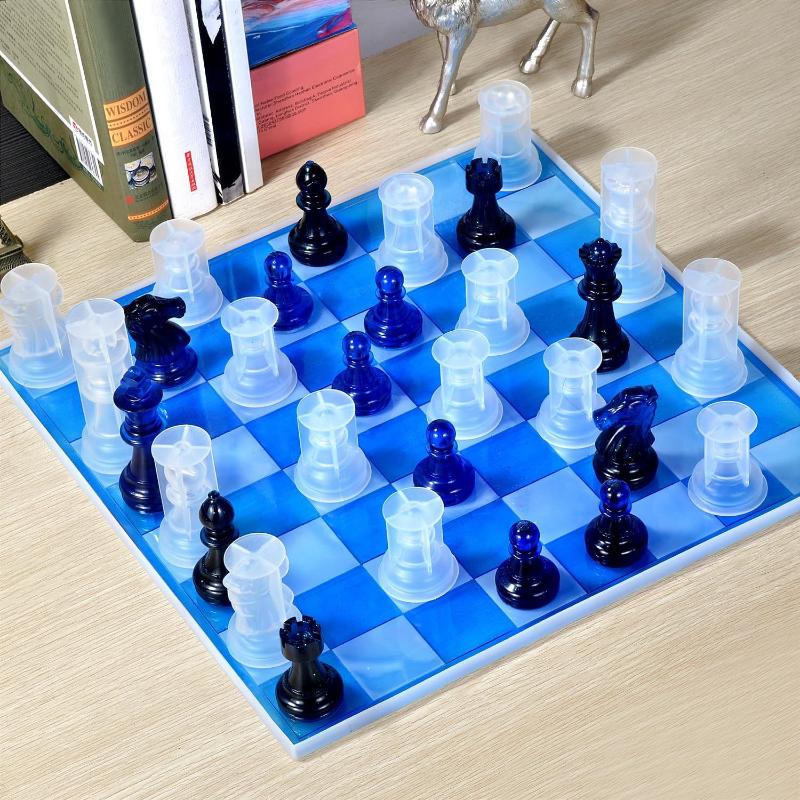 Resin Chess Set Mold With Ches - 3D Printing With Silicone recension och pris