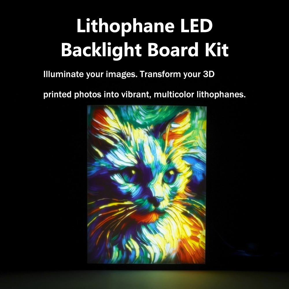 KC010 Lithophane CMYK PLAFilam - Pla Filament 1.75Mm recension och pris