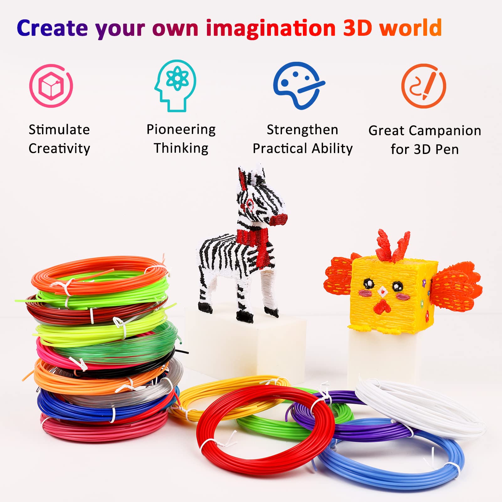 40/32/30 Colors PLA Filament f - Pla Filament 1.75Mm recension och pris