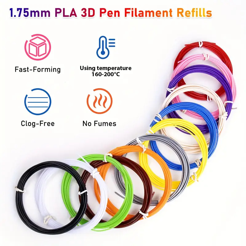 40/32/30 Colors PLA Filament f - Pla Filament 1.75Mm recension och pris