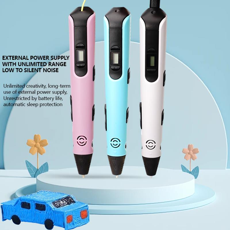 3D Printing Pen Kids with LCD  - Pla Filament 1.75Mm recension och pris