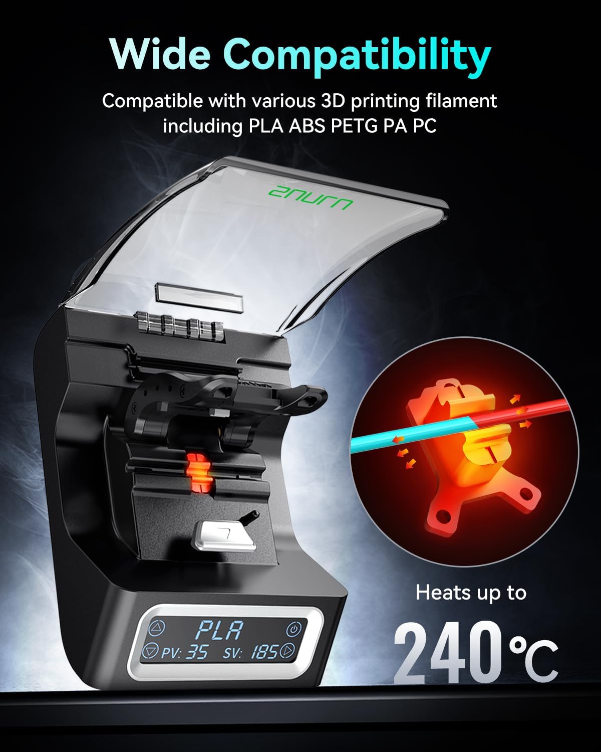 SUNLU FC01 Filament Connector  - Pla Filament 1.75Mm recension och pris