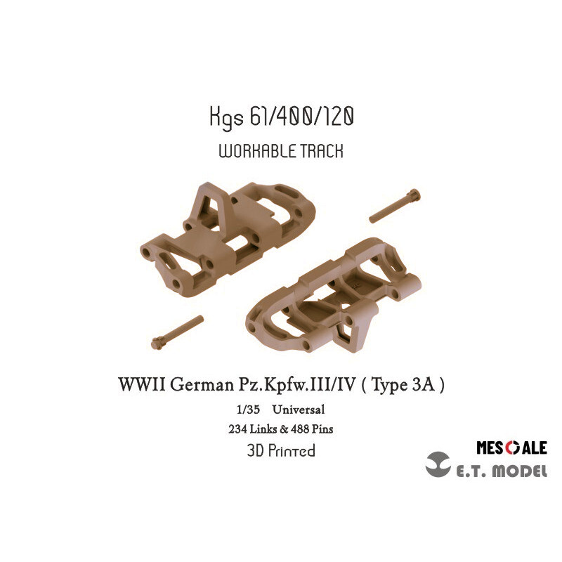 ET 1/35 P35-020 WWII German Pz - 3D Printing Ultem recension och pris