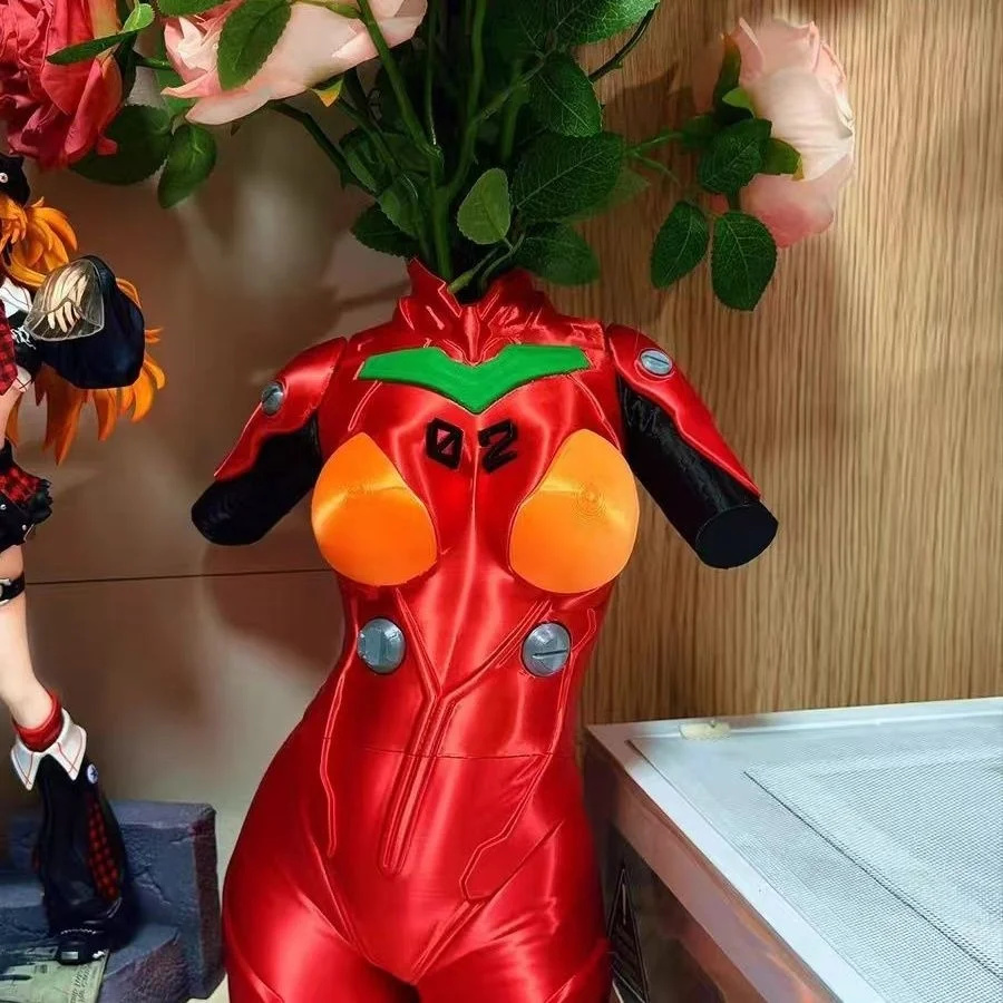 Asukad evaing 3D Printed Anime - 3D Printing Vase recension och pris