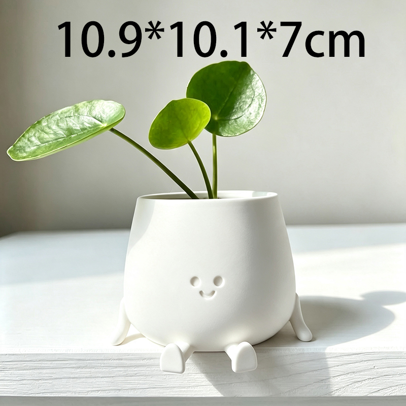 3D Printed Cute Smiley Face Pl - 3D Printing Vase recension och pris