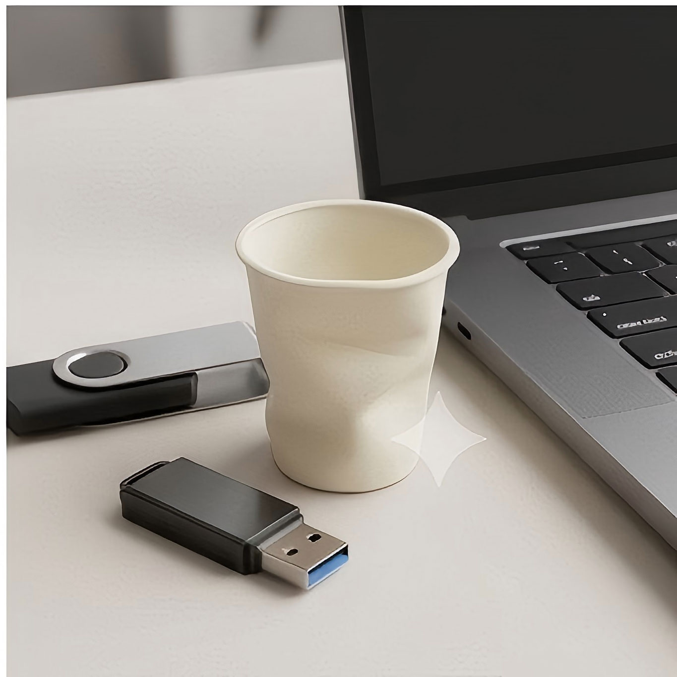 Crinkled Twist Cup Pen Holder  - 3D Printing Vase recension och pris