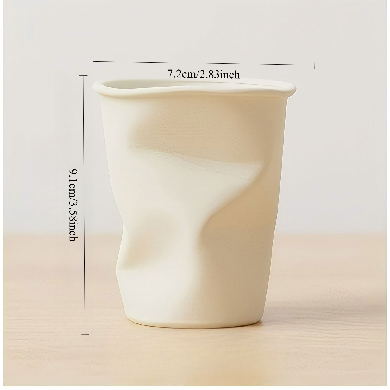 Crinkled Twist Cup Pen Holder  - 3D Printing Vase recension och pris