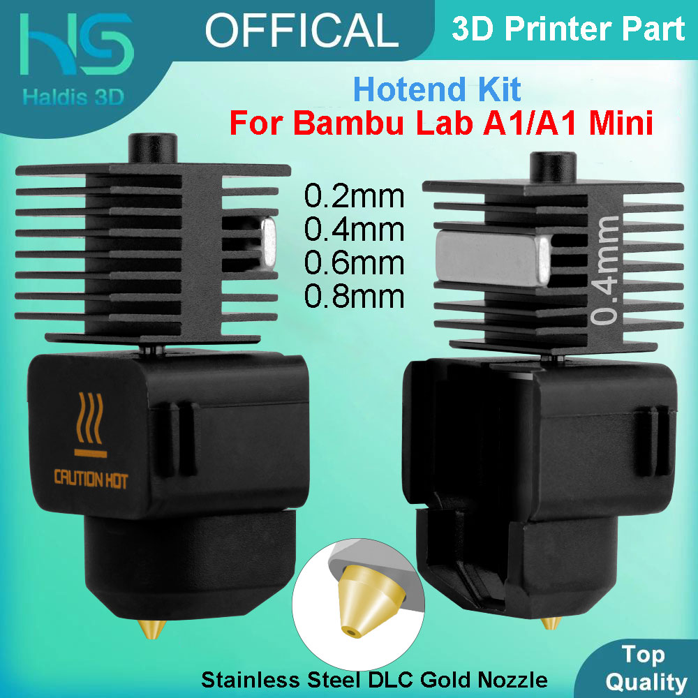 Hotend Kit For Bambu Lab A1/A1 - 3D Printing Gold recension och pris