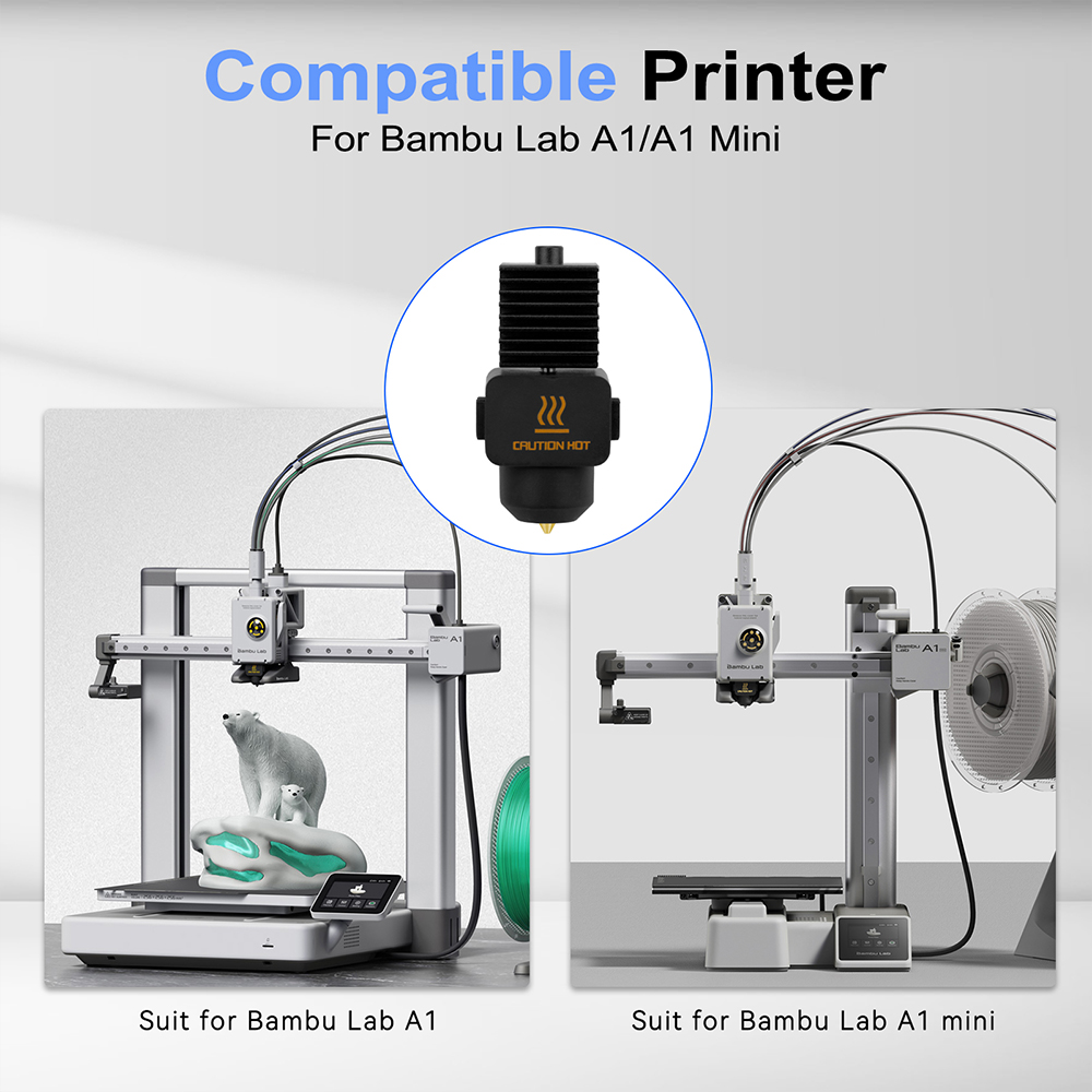 Hotend Kit For Bambu Lab A1/A1 - 3D Printing Gold recension och pris