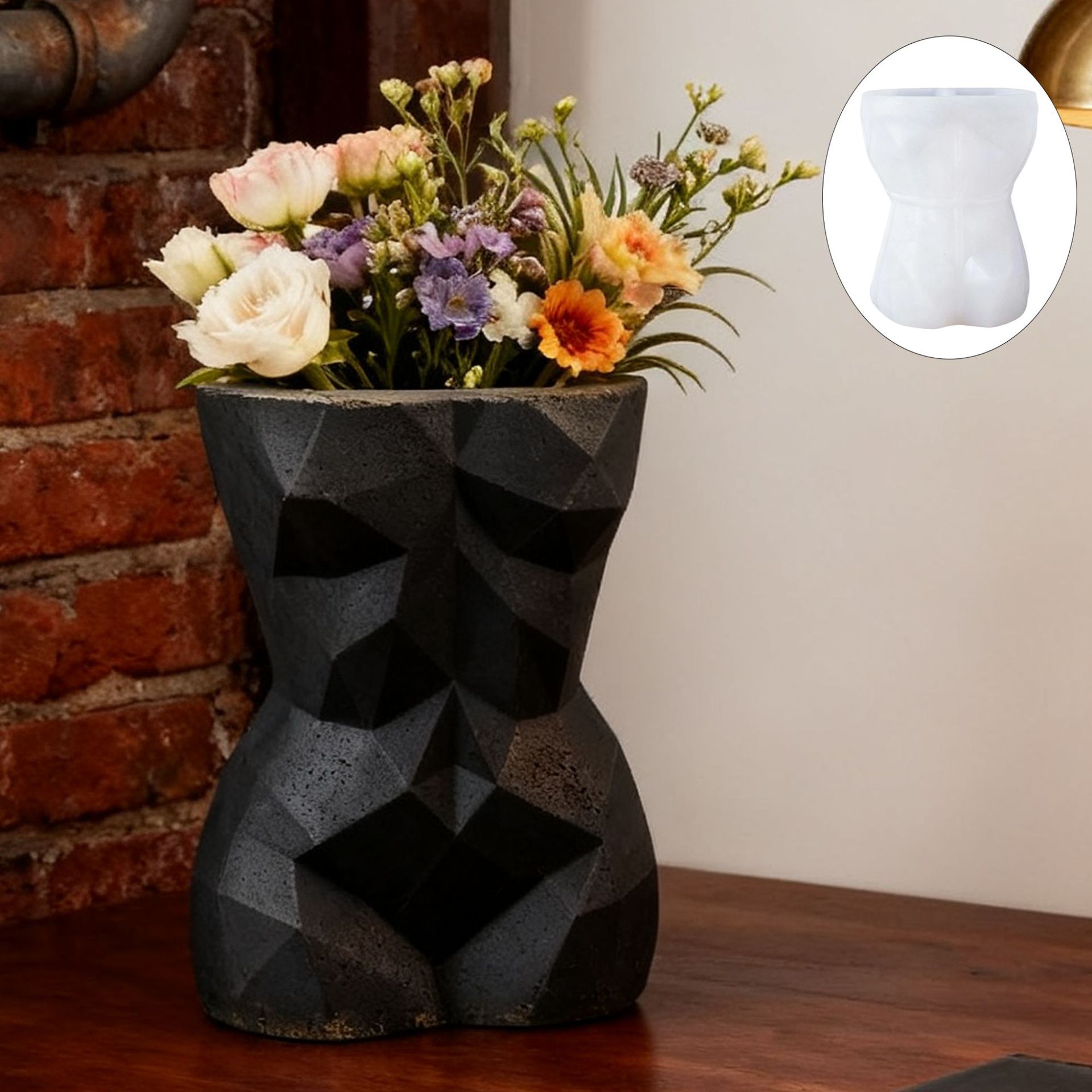 3D Geometric Female Body Flowe - 3D Printing Vase recension och pris