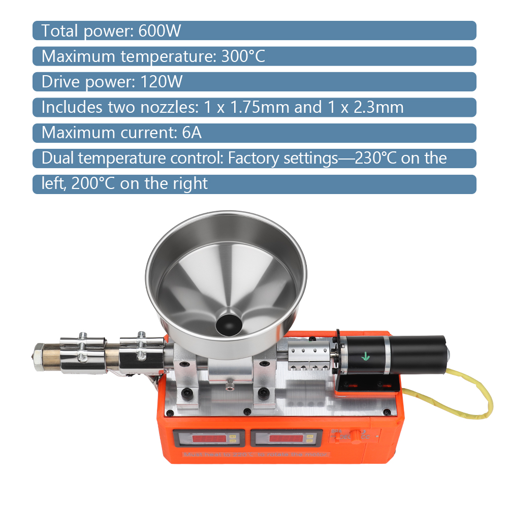 Desktop Lab Small Single Screw - Pla Filament 1.75Mm recension och pris