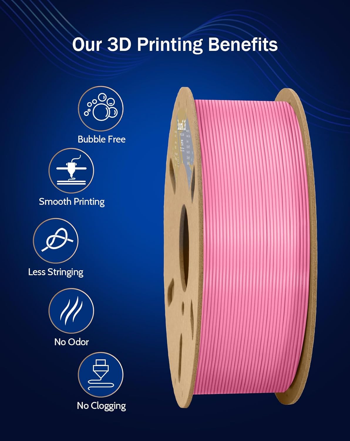 TPU pink  3D Printer Filament  - Pla Filament 1.75Mm recension och pris