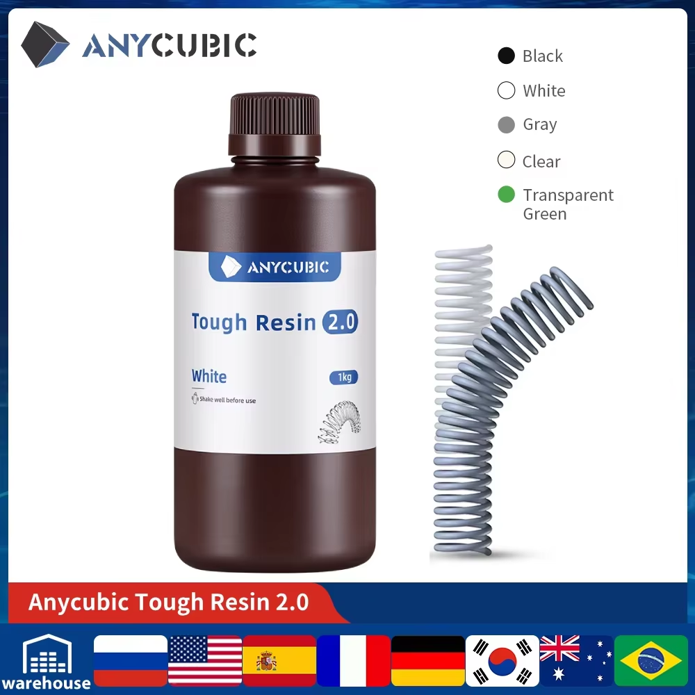 ANYCUBIC Flexible Tough Resin  - 3D Printing Uv Resin recension och pris