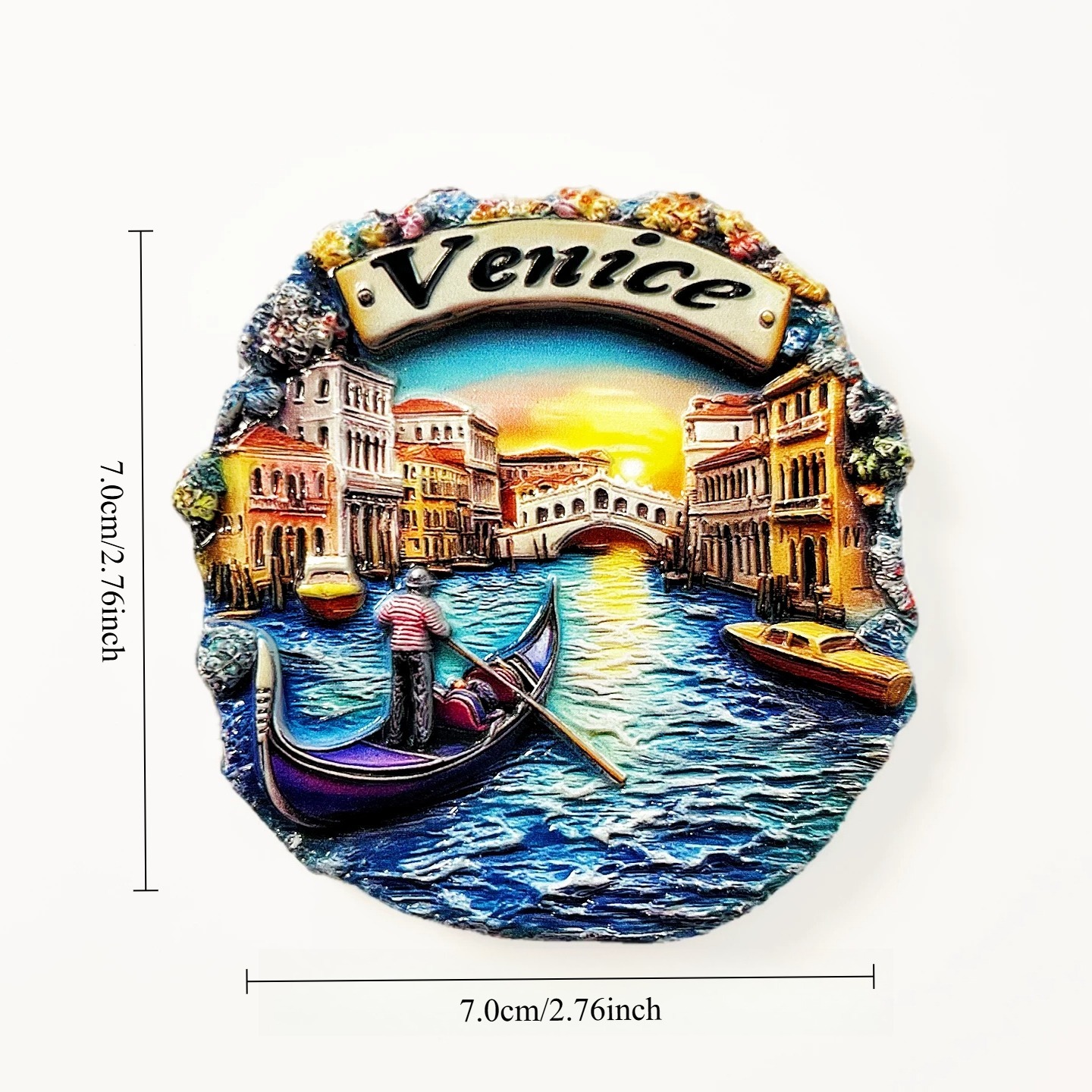 Venice Italy 3D Fridge Magnets - 3D Printing Uv Resin recension och pris