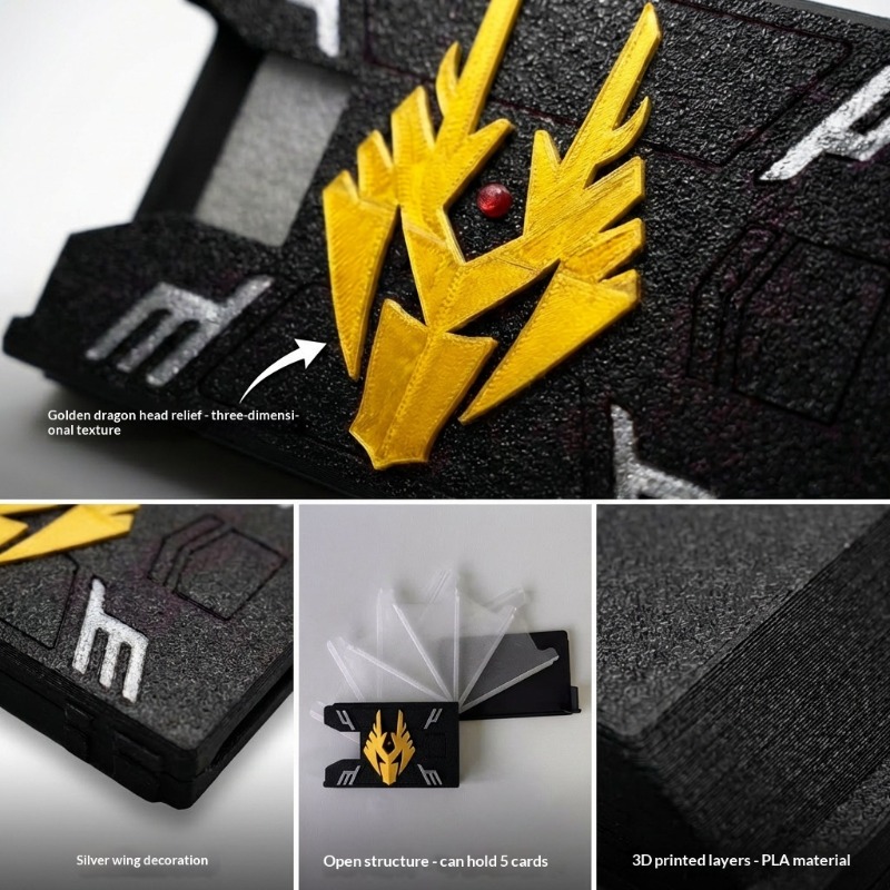 Kamen Rider Ryuki 3D Printed C - 3D Printing Ultem recension och pris