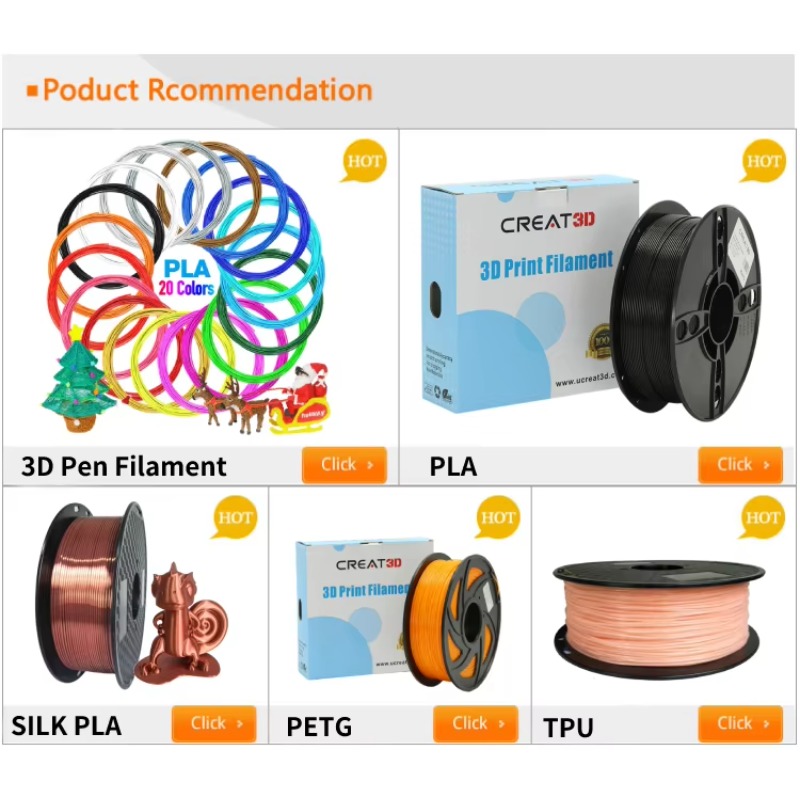 STLFCREAT3D Factory Wholesale  - 3D Printing With Silicone recension och pris