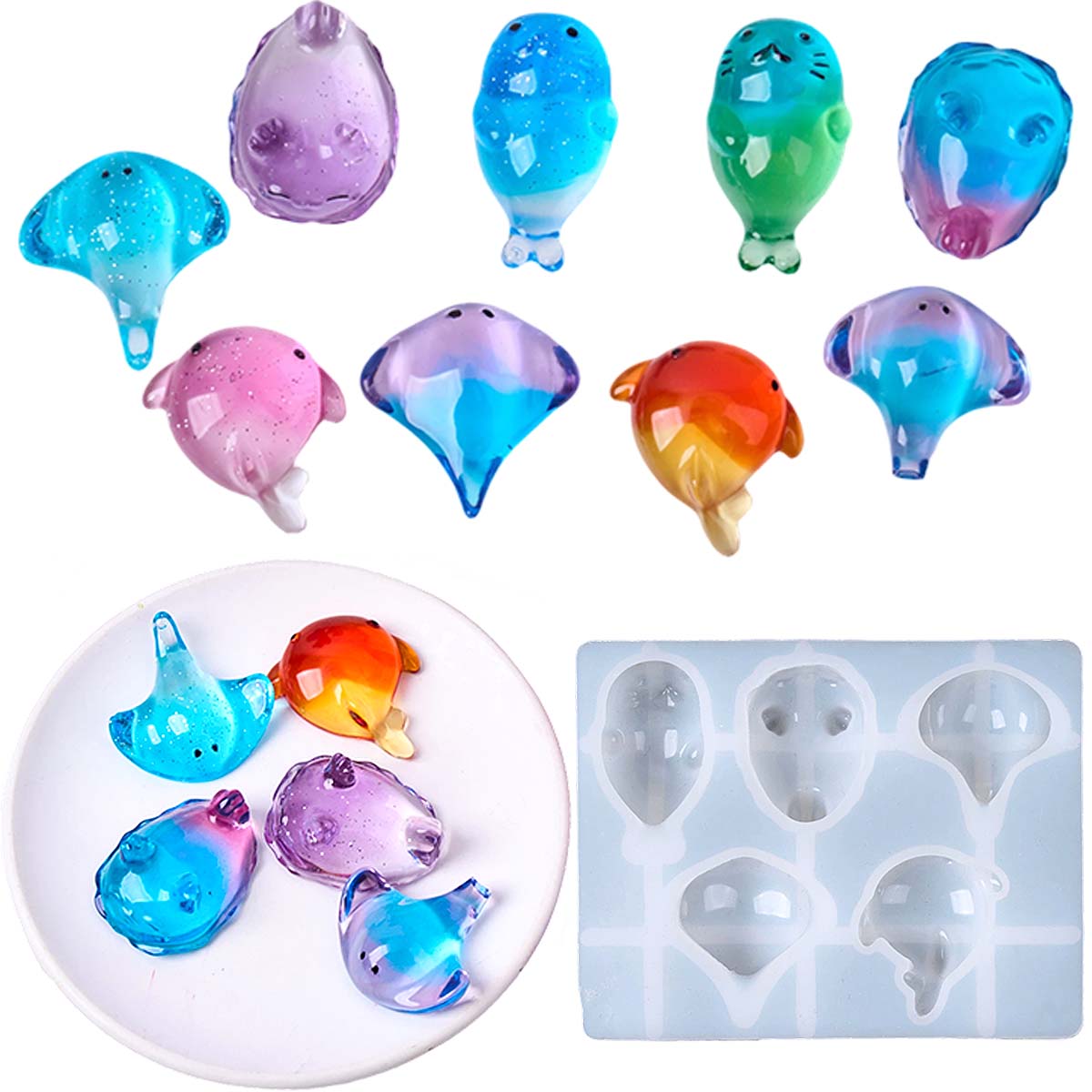 3D Healing Kawaii Manta Ray Wh - 3D Printing With Silicone recension och pris