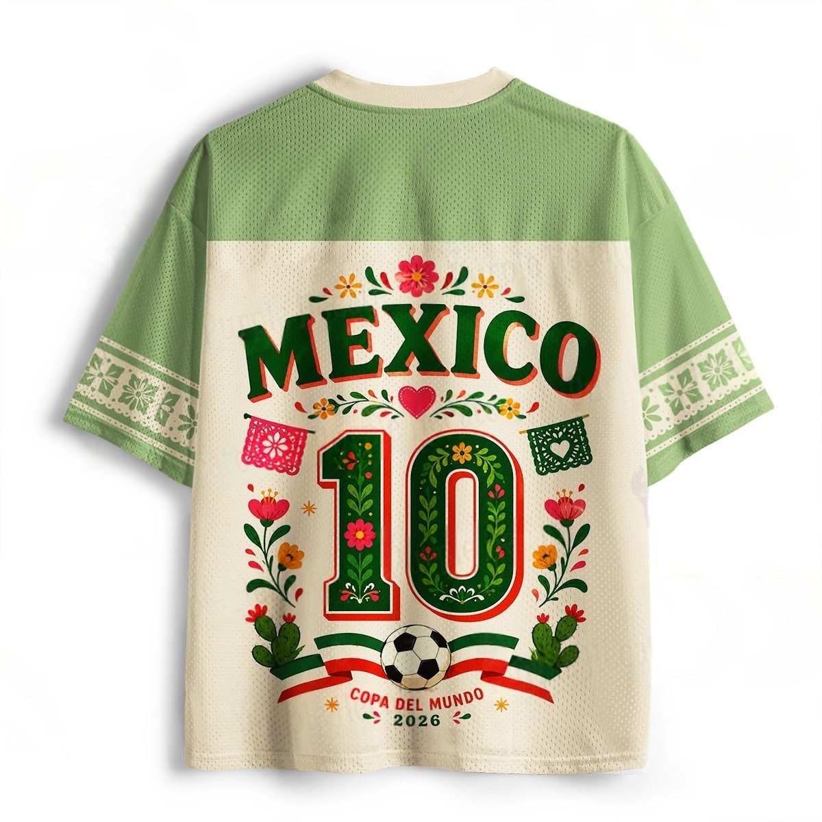 Retro Mexican Folk Style Footb - 3D Printing Service recension och pris
