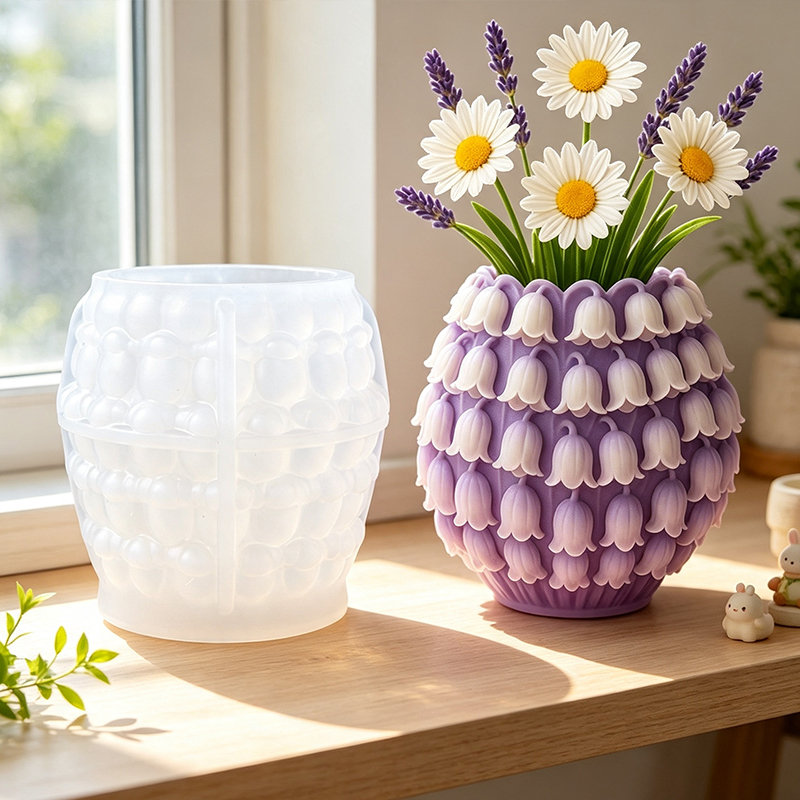 3D Lily of the Valley Vase Sil - 3D Printing Vase recension och pris
