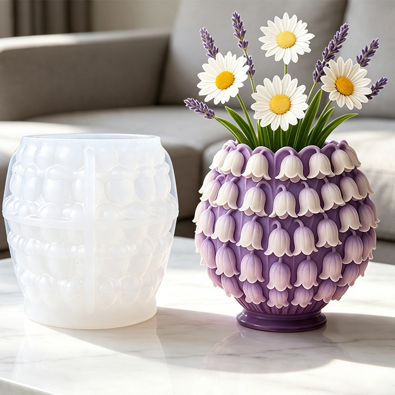 3D Lily of the Valley Vase Sil - 3D Printing Vase recension och pris
