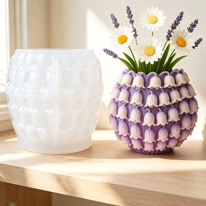3D Lily of the Valley Vase Sil - 3D Printing Vase recension och pris