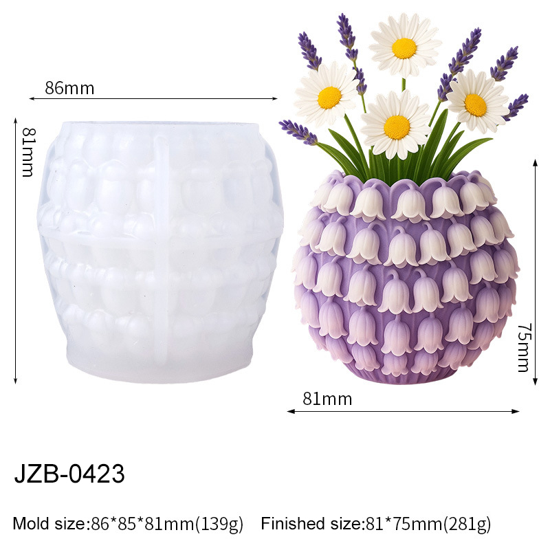 3D Lily of the Valley Vase Sil - 3D Printing Vase recension och pris