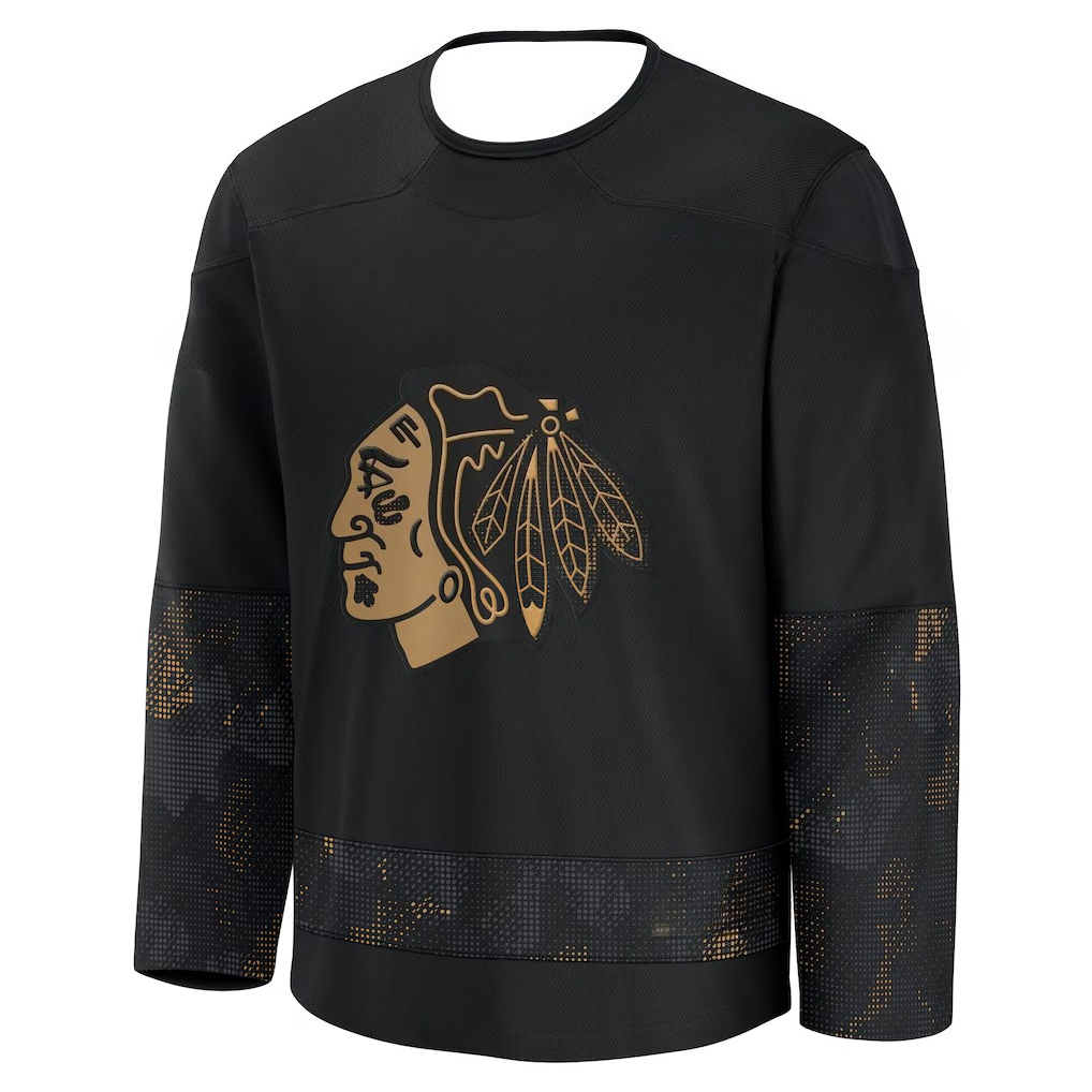 Hockey Jersey - Black with Gol - 3D Printing Gold recension och pris