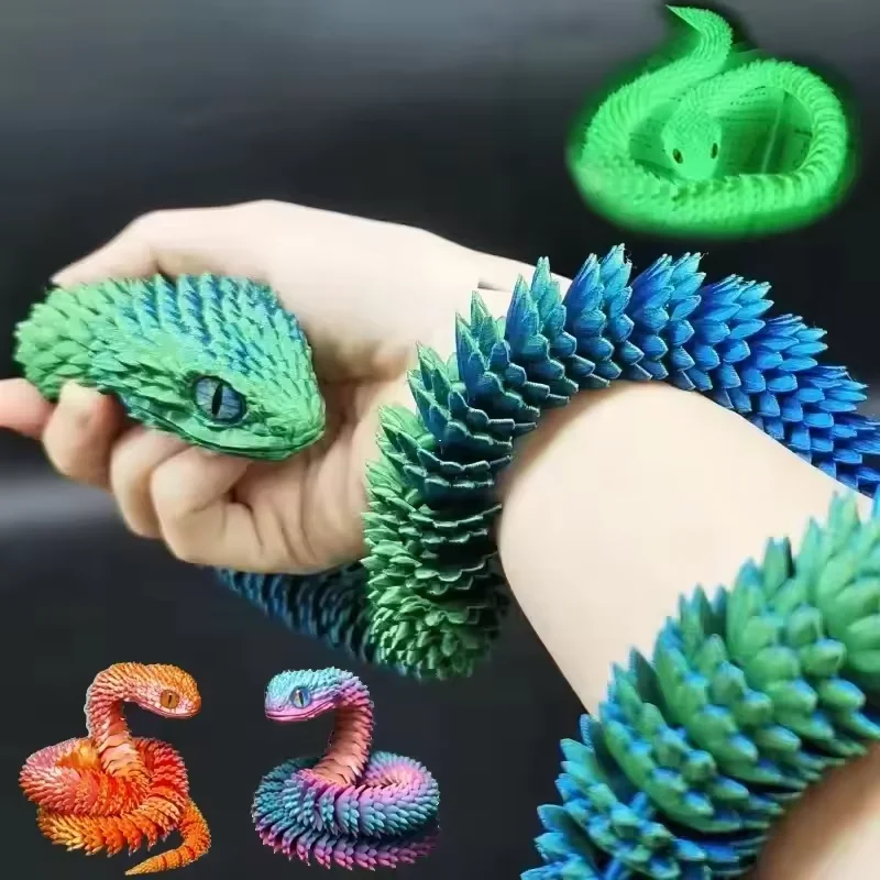 3D Printed Snake Movable Joint - 3D Printing Yourself recension och pris