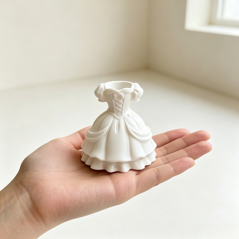 3D Printed White Princess Loli - 3D Printing Vase recension och pris