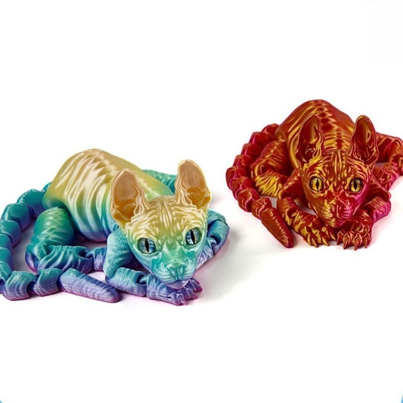 3D Printed Sphynx Cat Animals  - 3D Printing Xmas recension och pris