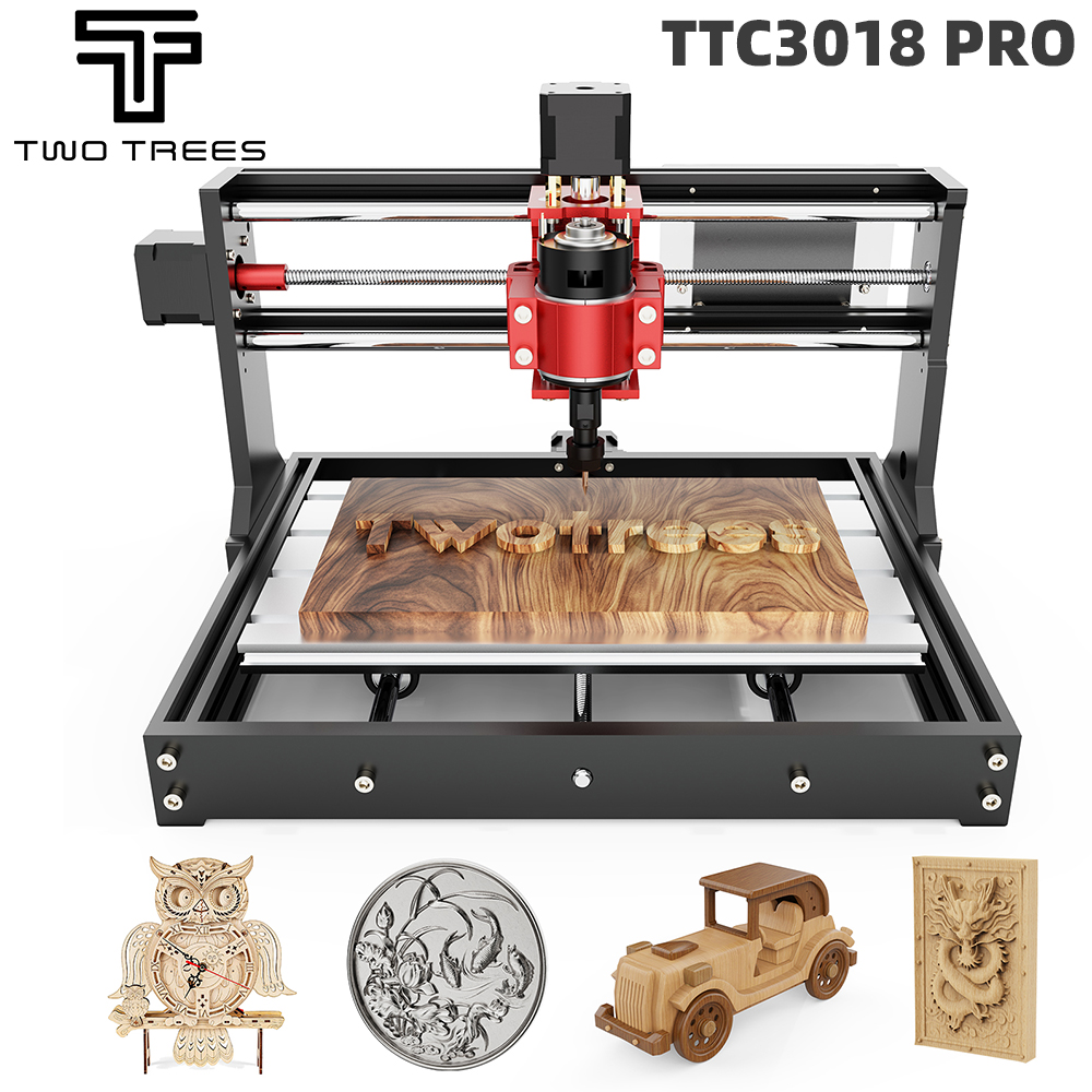 TWOTREES CNC Router TTC3018 Pr - 3D Printing Z Offset recension och pris