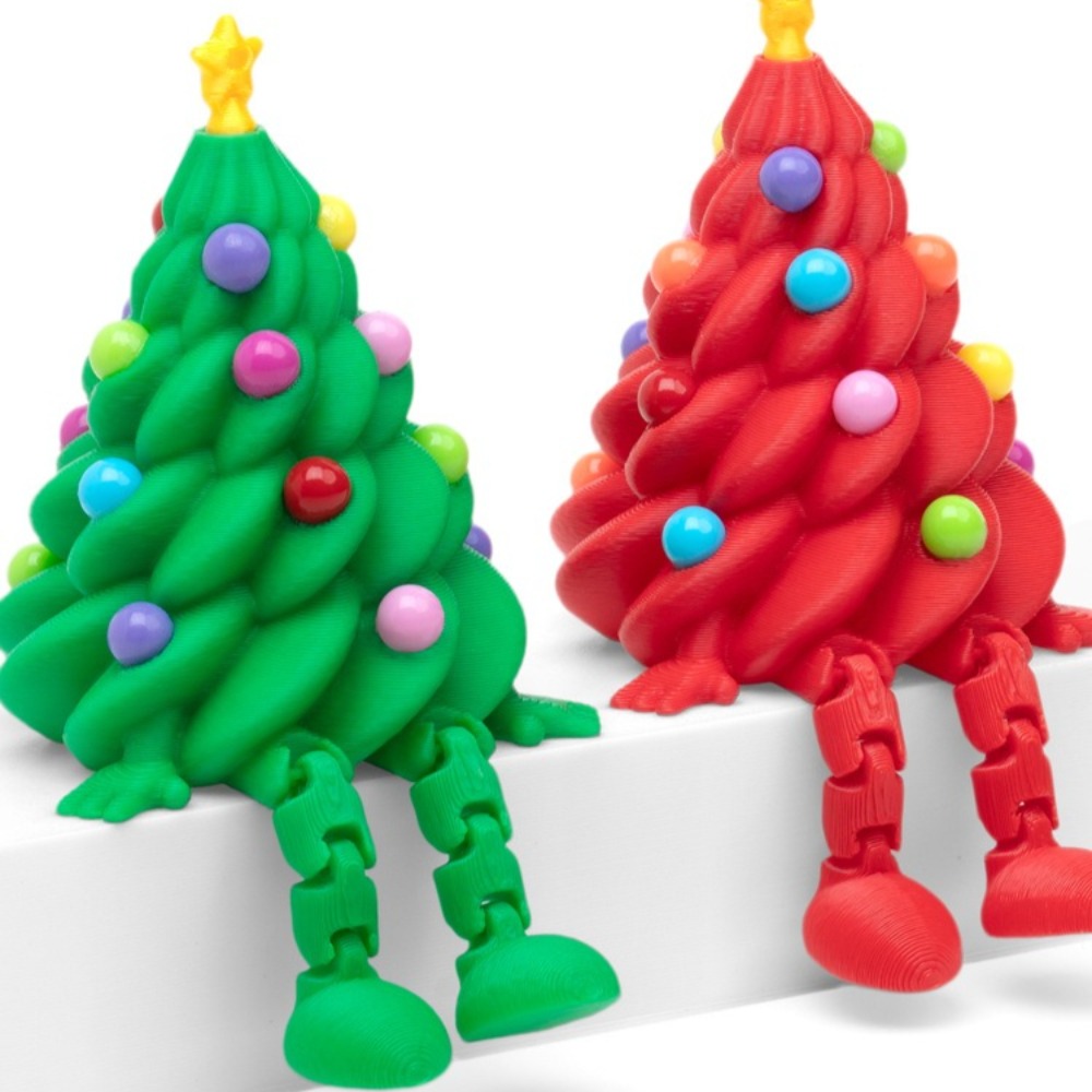 3D Printed Christmas Tree Figu - 3D Printing Xmas recension och pris