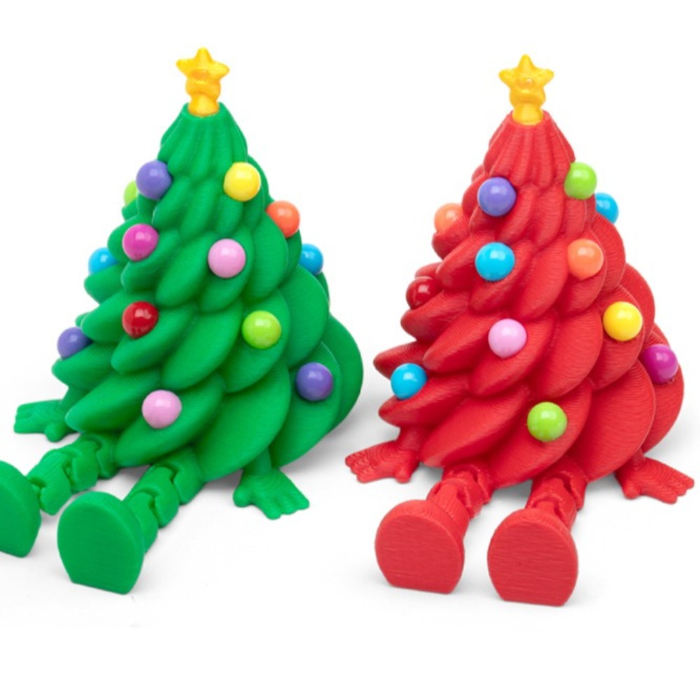 3D Printed Christmas Tree Figu - 3D Printing Xmas recension och pris