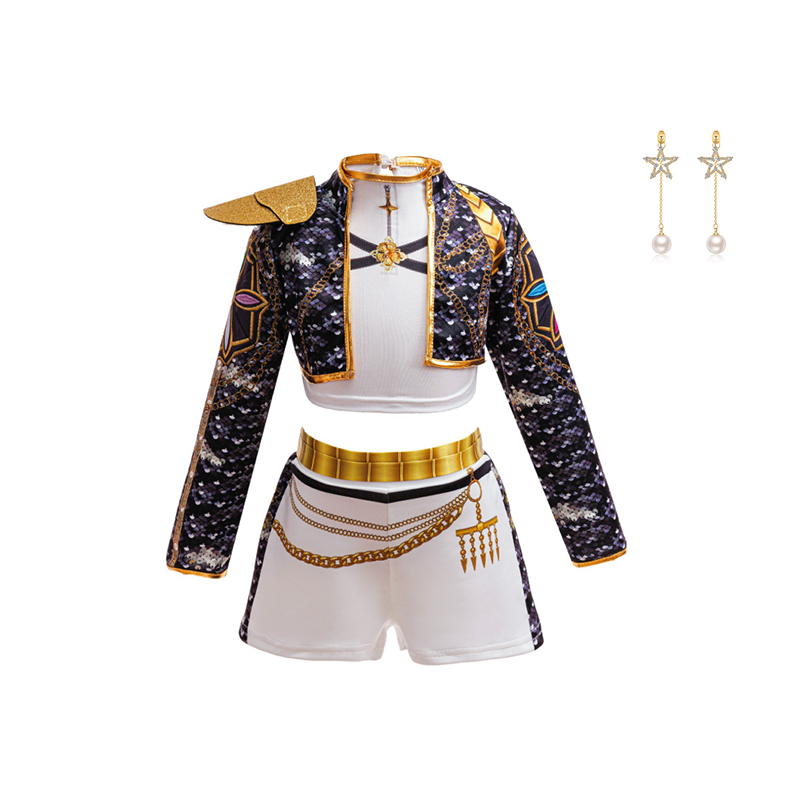 Girls Hip‑Hop 3D Print Gold Tr - 3D Printing Gold recension och pris