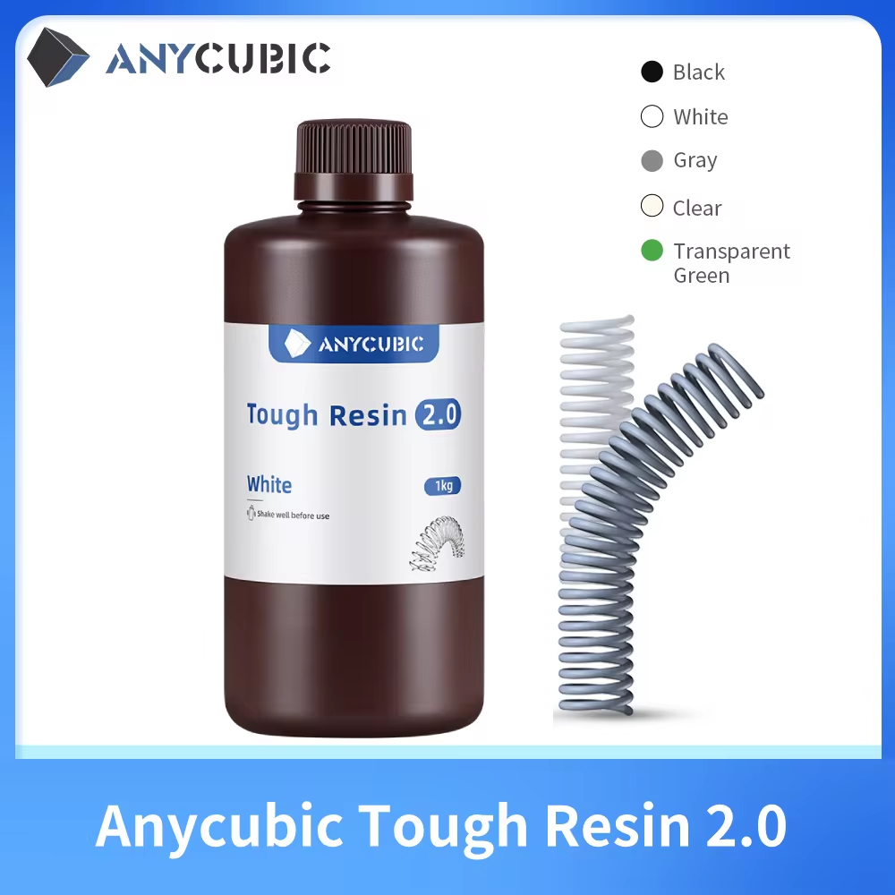 Anycubic Flexible Tough Resin  - 3D Printing Uv Resin recension och pris