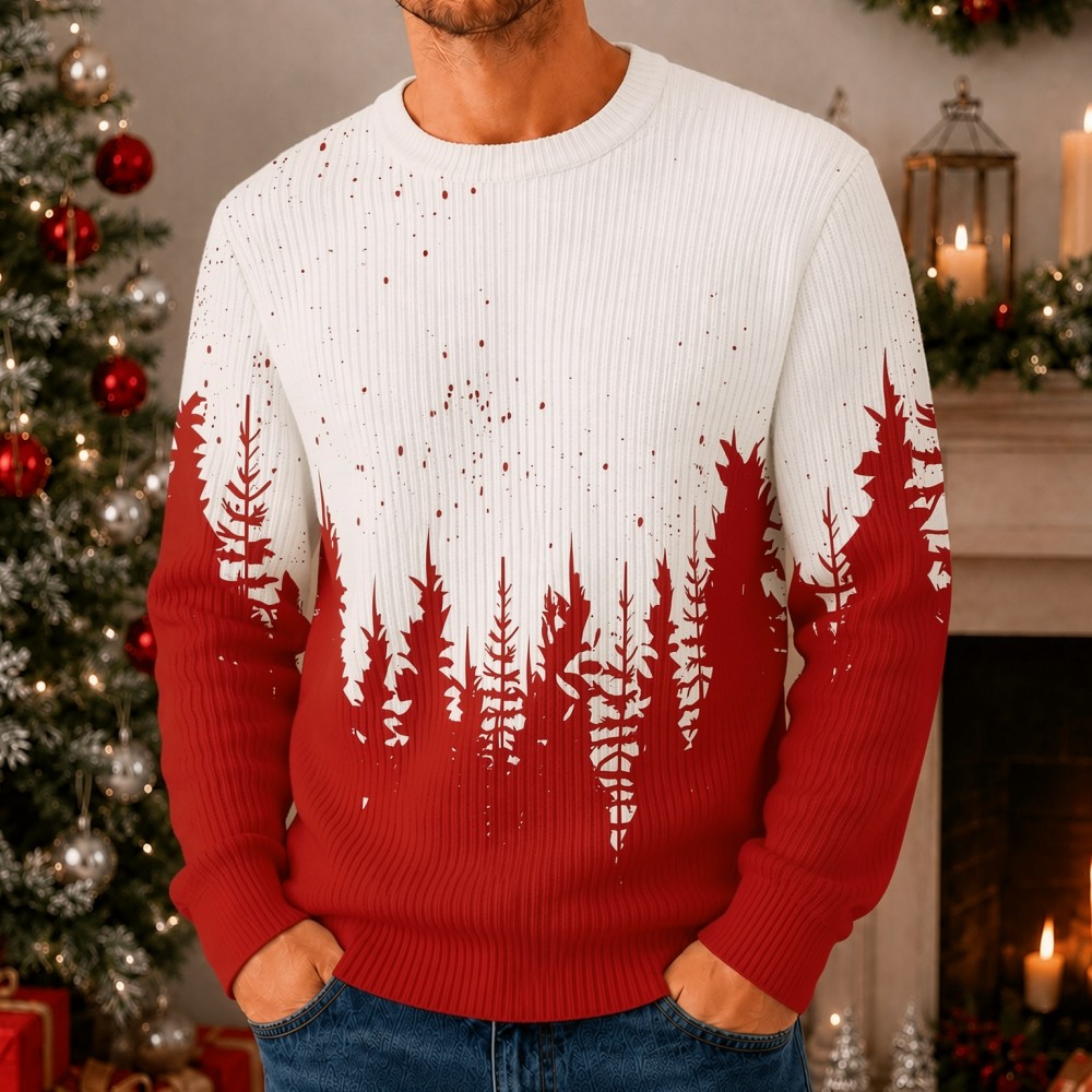 Unisex Christmas Sweater Reind - 3D Printing Xmas recension och pris