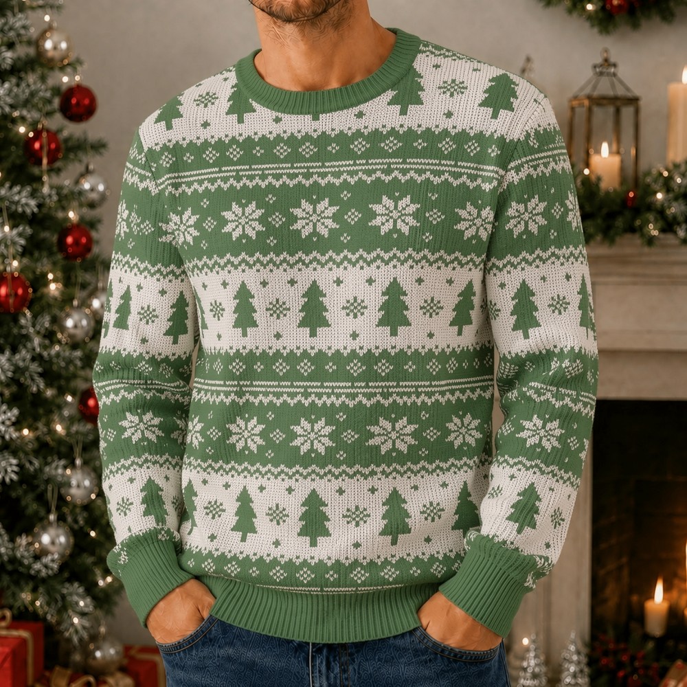 Unisex Christmas Sweater Reind - 3D Printing Xmas recension och pris