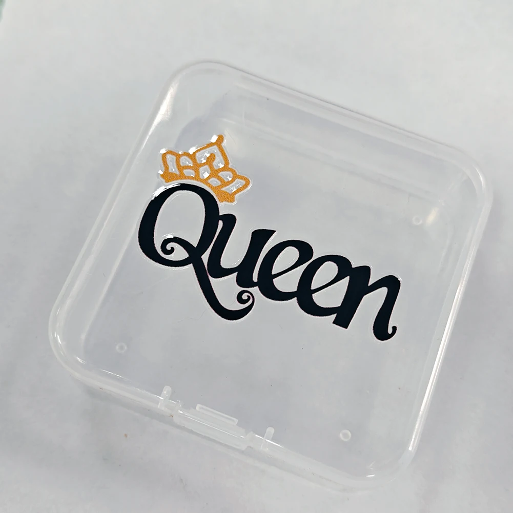 30PCS Transfer Sticker Custom  - 3D Printing Gold recension och pris