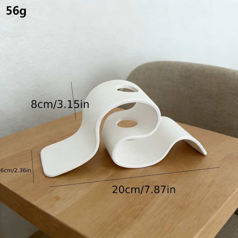 1pc Modern Minimalist Curved 3 - 3D Printing Vase recension och pris